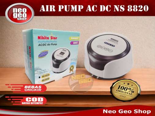NIKITA STAR NS 8820 NS8820 AERATOR ACDC AC DC PORTABLE AIRPUMP