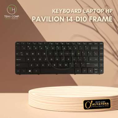 Keyboard Laptop HP 14-D10 Plus Frame Pavilion 14-D040 14-D010 14-D012 Plus Frame