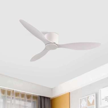 Kipas Angin Gantung Remote Control Ceiling Fan (3 fans) Putih