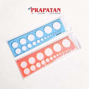 Penggaris Lingkaran / Mal Lingkar Butterfly BT-9100