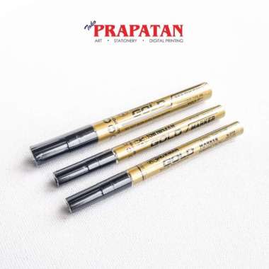 Snowman Gold Marker / Spidol Emas Snowman Fine