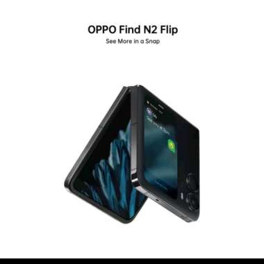 Oppo Find N2 Flip 8/256 5G Garansi Resmi Astral Black