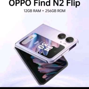Oppo Find N2 Flip 8/256 5G Garansi Resmi Moonlit Purple