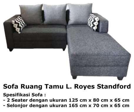 Sofa Ruang Tamu L. Royes Standford Kota Pekanbaru