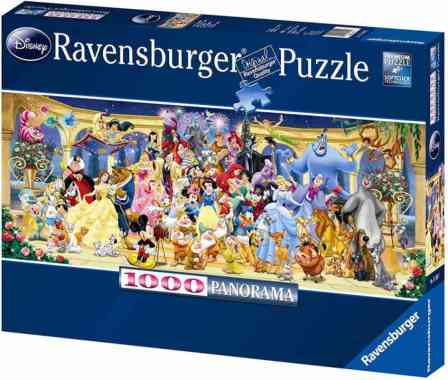 Disney Ravensburger Panoramic 1000 Pcs PREMIUM Jigsaw Puzzle ORIGINAL
