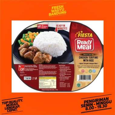 FIESTA READY MEAL CHICKEN TERIYAKI RICE Nasi Ayam Saus Teriyaki Instan