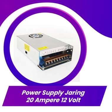 Power Supply Jaring 20 Ampere 12 Volt