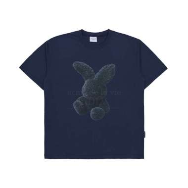 Acme De La Vie ADLV Fuzzy Rabbit T-shirt Navy 1