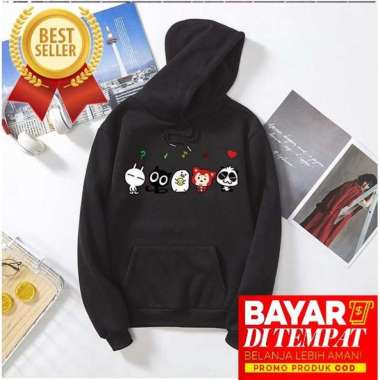 Sweater Wanita Berkualitas - funny Sweater hitam M