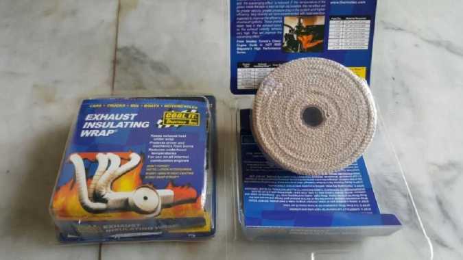 Exhaust Wrap ( Pembungkus Header - Exhaust ) Merk Cool It