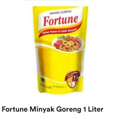 fortune minyak goreng 1 liter