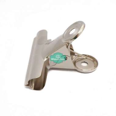 Binder Clip Besar Bulldog SDI 75mm (Klip Penjepit Kertas Stainless) Untuk Jepit 200-300 Lembar Kerta