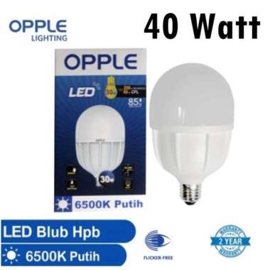 Lampu Led Opple HPB 40 watt 4000Lumen 6500K putih