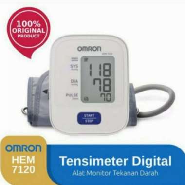 Tensimeter Digital Omron Hem 7120/Alat Cek Tensi Darah Omron