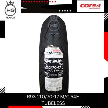 BAN CORSA R93 R 93 Platinum 110/70 130/70 150/60 RING 17 TUBELESS 130/70