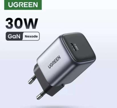 Adapter 30W UGREEN Nexode USB-C PD GaN Fast Charger GREY