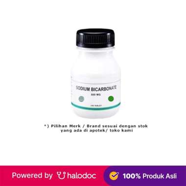 Sodium Bicarbonate 500 mg 100 Tablet