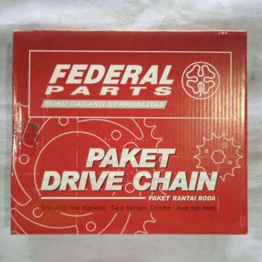 Gear Set / Paket Rantai Federal K15 Untuk Motor Honda CB 150R Multicolor