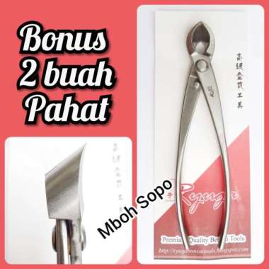 Alat Bonsai, Catok Bonsai Miring Lurus, Ryuga Stenlis Rs 06