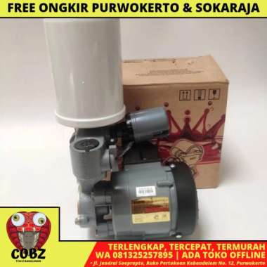 SANYO P-H137AC-S Pompa Air Sumur Dangkal Semi Jet Pump Otomatis Set