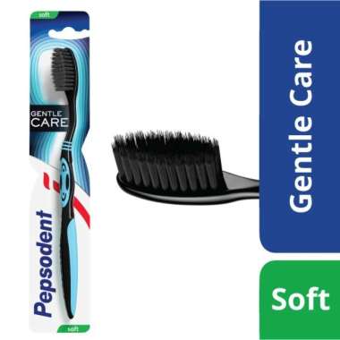 pepsodent sikat gigi gentle care soft 1pcs