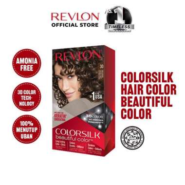 [LAST CHANCE] - Revlon Colorsilk Hair Color Cat Rambut Dark Ash Blonde 60