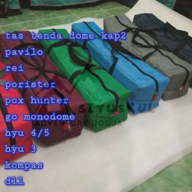 Tas tenda dome kap 2 sampai 4 bahan baby ripstok tebal / TAS TENDA