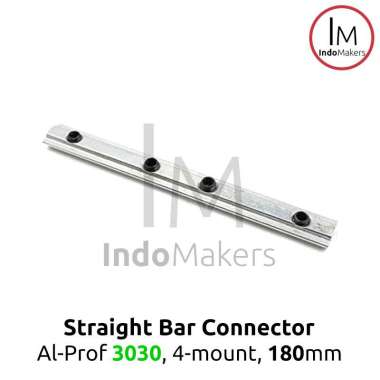 Aluminium Profile 3030 Straight Connector Konektor Lurus Profile 3030