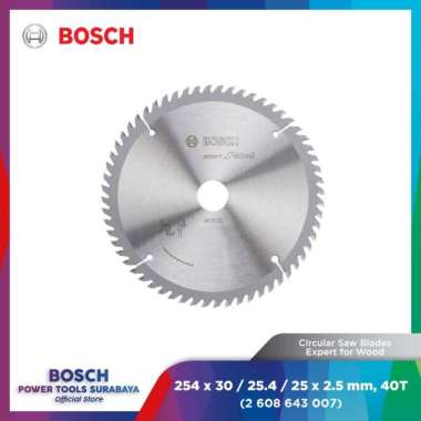 Mata Gerinda Potong Kayu Bosch 254mm 40T Expert for Wood