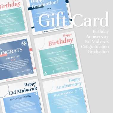 Prodigo * Kartu Ucapan | Greeting Card | Kartu Hampers | Kartu Kado | Thank You Card | Thanks Card E