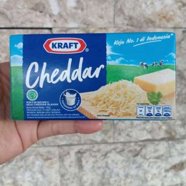 Promo Harga Kraft Cheese Cheddar 165 gr - Blibli