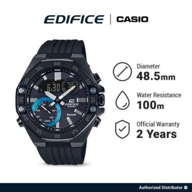 Edifice ECB-10PB-1ADF Jam Tangan Pria Analog Digital Casio