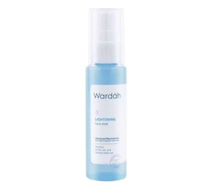 Wardah Lightening Face Mist 60 ml - Face Mist 3-in-1 dengan Advanced Niacinamide - Spray Untuk Prime
