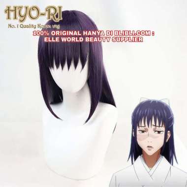 READY STOCK STYLED - WIG IORI UTAHIME WIG UTAHIME IORI WIG COSPLAY ANIME JUJUTSU KAISEN