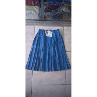 Bawahan seragam TELADAN ROK pleser pendek TK SD perempuan BIRU BENHUR 6