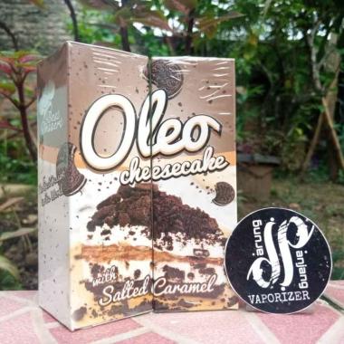 OLEO CHEESECAKE WITH SALT CARAMEL 60ML KUE DENGAN RASA KEJU CARAMEL GURIH DENGAN OREO 3MG