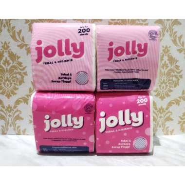Tissue Jolly pop up Tisu Murah Tisue facial kecil / Facial Tissue 90gr 150sheets Tisu Jolly pop up k