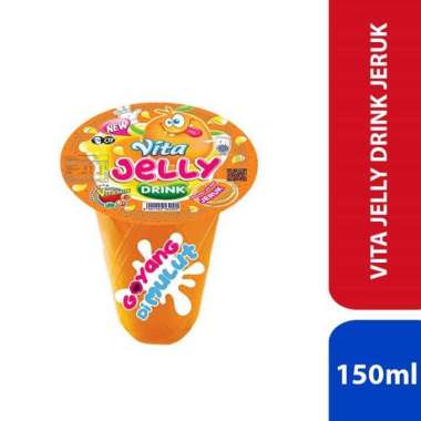 Vita Jelly Drink orange 150ml / Vita jelly drink jeruk 150ml