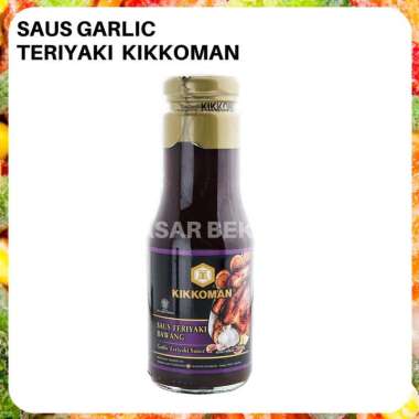 Saus Garlic Teriyaki Kikkoman 300gr Saus Teriyaki Bawang Marinasi