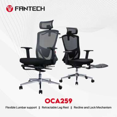 Premium Office Chair Kursi Kantor Kerja Beroda Fantech OCA259 OC-A259 OC A259 OCA 259 Original Garan