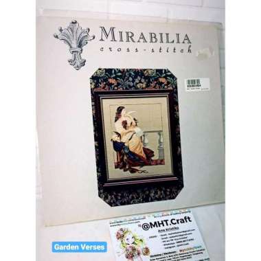 POLA Sulam Kristik Strimin Asli Original Mirabilia Garden Verses MD4
