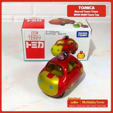 Mainan Diecast Takara Tomy TOMICA Disney Tsum Tsum Marvel Iron Man