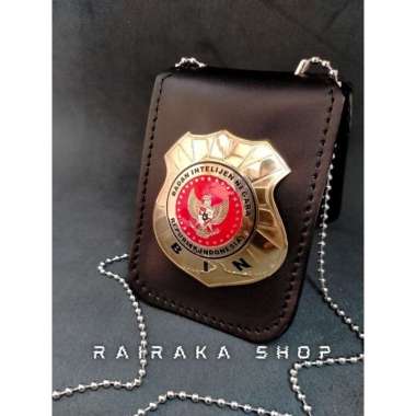 Dompet ID Card Kalung Lencana KTA logo BIN TERBARU
