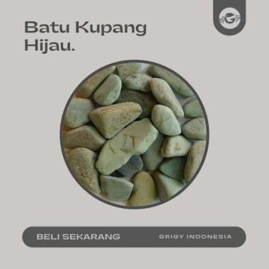 BATU KUPANG HIJAU (BATU TAMAN HIJAU) 10 KG