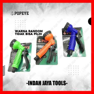 POPEYE Semprotan Air Taman 7 Way Arah - Spray Nozzle Garden Taman Hose