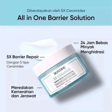 Skintifif 5x Ceramide Barrier Repair Moisturizer Gel 6gr