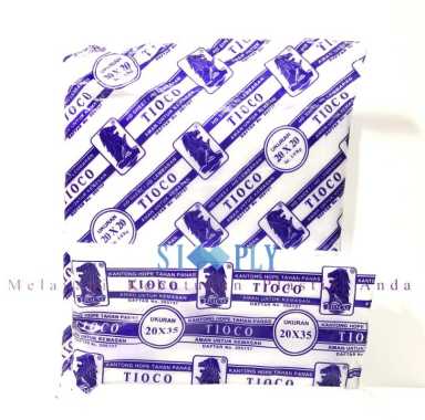 PLASTIK HD ANTI/TAHAN PANAS TIOCO SIT/SHEET 20x20; 25x35 SIT 20X20