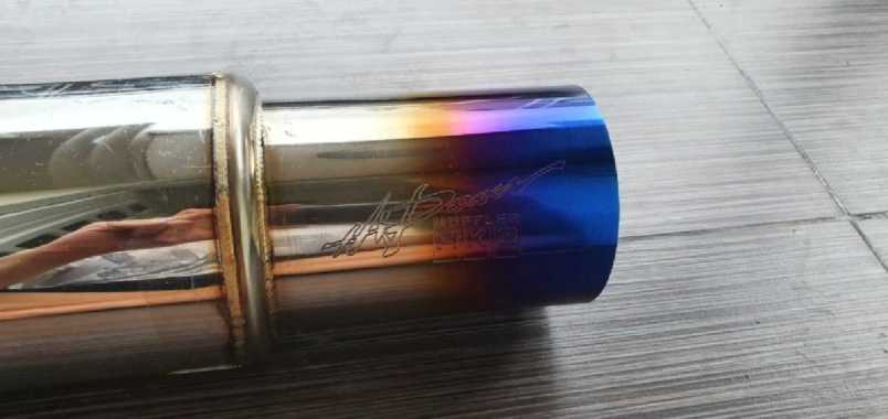 Muffler Hks Hi Power Titanium Jasma Uk small