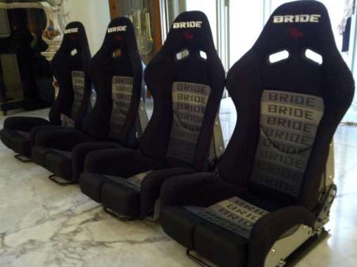 Racing Seat Bride Lowmax Black Carbon Black
