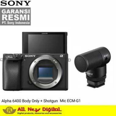 SONY ILCE-6400/B + ECM-G1
